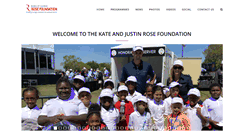 Desktop Screenshot of kjrosefoundation.org